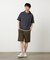 【吸水速乾】フェイクレイヤード フーデッド Tシャツ
