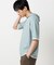 【吸水速乾】フェイクレイヤード フーデッド Tシャツ