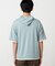 【吸水速乾】フェイクレイヤード フーデッド Tシャツ