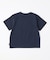 バンダナ柄プリント 切替半袖Tシャツ