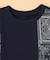 バンダナ柄プリント 切替半袖Tシャツ(ベビーサイズ)