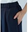 【美しいベーシックパンツ】麻調 ワイドパンツ