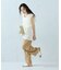 【美しいベーシックパンツ】麻調 ワイドパンツ