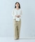 ノーカラー レースブルゾン