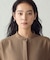 【セットアップ対応】シフォンジョーゼット バックプリーツブラウス