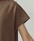 【セットアップ対応】シフォンジョーゼット バックプリーツブラウス