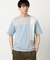 【接触冷感】USAコットン ブロッキングTシャツ