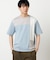 【接触冷感】USAコットン ブロッキングTシャツ