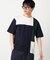 【接触冷感】USAコットン ブロッキングTシャツ