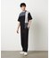 【接触冷感】USAコットン ブロッキングTシャツ