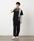 【接触冷感】USAコットン ブロッキングTシャツ