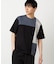【接触冷感】USAコットン ブロッキングTシャツ