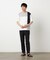 【接触冷感】USAコットン ブロッキングTシャツ