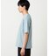 【接触冷感】USAコットン フェイクレイヤード キーネックTシャツ
