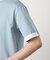 【接触冷感】USAコットン フェイクレイヤード キーネックTシャツ
