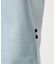 【接触冷感】USAコットン フェイクレイヤード キーネックTシャツ