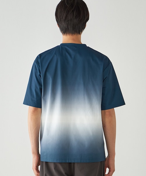 グラデーションプリント Tシャツ｜コムサイズムの通販｜&mall（アンド