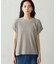 膨れジャガード フレンチスリーブTシャツ