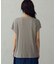 膨れジャガード フレンチスリーブTシャツ