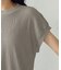 膨れジャガード フレンチスリーブTシャツ