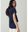 膨れジャガード フレンチスリーブTシャツ