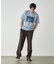 シルケット天竺 フォトプリントTシャツ