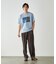 シルケット天竺 フォトプリントTシャツ