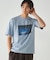 シルケット天竺 フォトプリントTシャツ