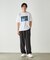 シルケット天竺 フォトプリントTシャツ
