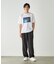 シルケット天竺 フォトプリントTシャツ