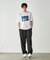 シルケット天竺 フォトプリントTシャツ
