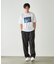 シルケット天竺 フォトプリントTシャツ