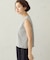 ボックスシルエット クロップド丈 タンクトップ