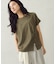 【接触冷感】アシンメトリータックTシャツ