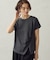 【接触冷感】アシンメトリータックTシャツ