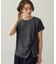 【接触冷感】アシンメトリータックTシャツ
