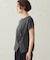 【接触冷感】アシンメトリータックTシャツ