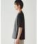 ストライプ ブロッキングTシャツ