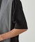 ストライプ ブロッキングTシャツ