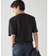 エンボスチェック クルーネックTシャツ