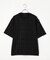 エンボスチェック クルーネックTシャツ