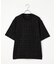 エンボスチェック クルーネックTシャツ