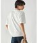エンボスチェック クルーネックTシャツ