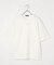 エンボスチェック クルーネックTシャツ