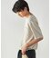 膨れジャガード クルーネックTシャツ