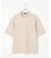 膨れジャガード クルーネックTシャツ
