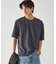 膨れジャガード クルーネックTシャツ