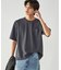 膨れジャガード クルーネックTシャツ