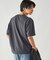 膨れジャガード クルーネックTシャツ