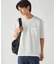 膨れジャガード クルーネックTシャツ